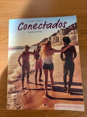 Conectados Second Edition Textbook - Beach Cover